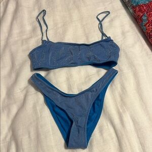 Triangl blue bikini